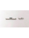 Set 2 botones platas para Huawei Honor Magic 4 Pro 5G calidad premium