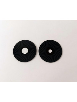 Set 2 cristal camara negro para Huawei Nova 11i calidad premium