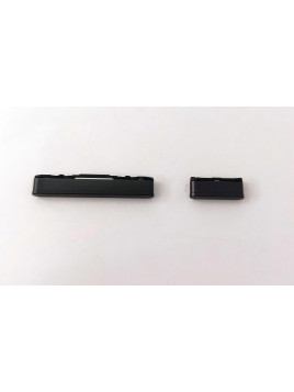 Set 2 botones negros para Samsung Galaxy Tab S8 Ultra 5G X900 X906 calidad premium