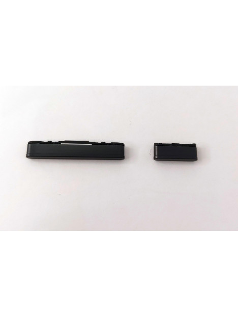 Set 2 botones negros para Samsung Galaxy Tab S8 Ultra 5G X900 X906 calidad premium