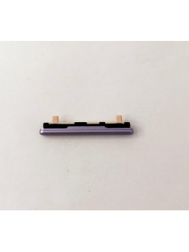 Boton volumen purpura para Samsung Galaxy Z Flip 3 5G SM-F711B calidad premium