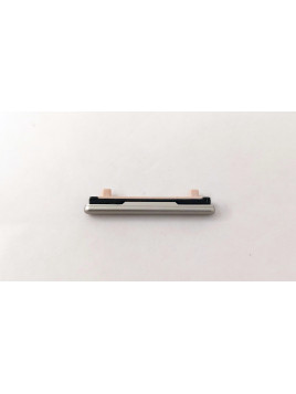 Boton volumen plata para Samsung Galaxy Z Flip 3 5G SM-F711B calidad premium