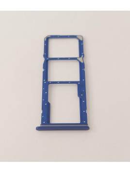 Soporte o bandeja dual sim azul para Samsung Galaxy A03 Core SM-A032 calidad premium