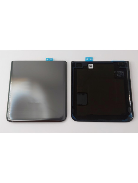 Tapa trasera o tapa bateria negra para Oppo Find N3 Flip