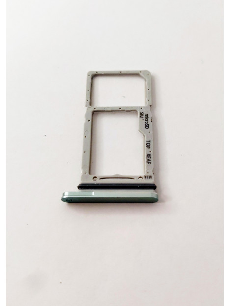 Soporte o bandeja sim verde claro para Samsung Galaxy Tab S9 FE 5G SM-X516B Version 5G calidad premium