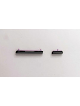 Set 2 botones negros para Samsung Galaxy Tab S9 Plus X810 X816 calidad premium