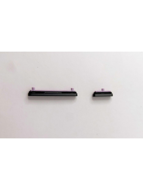 Set 2 botones negros para Samsung Galaxy Tab S9 Plus X810 X816 calidad premium