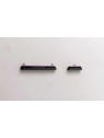 Set 2 botones negros para Samsung Galaxy Tab S9 Plus X810 X816 calidad premium