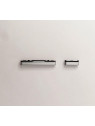 Set 2 botones platas para Samsung Tab S8 Plus Wifi X800 Tab S8 Plus 5G X806 calidad premium