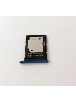 Soporte o bandeja dual sim azul oscuro para Xiaomi Redmi Note 12 Pro 4G calidad premium