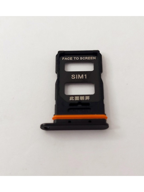Soporte o bandeja dual sim negra para Xiaomi 13 Ultra calidad premium