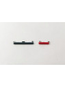Set 2 botones negros para Huawei Mate 40 Pro NOH-AN00 NOH-NX9 calidad premium
