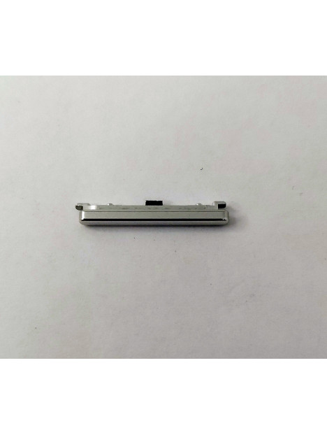 Boton volumen plata para Huawei P50 Pocket calidad premium