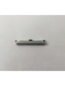 Boton volumen plata para Huawei P50 Pocket calidad premium