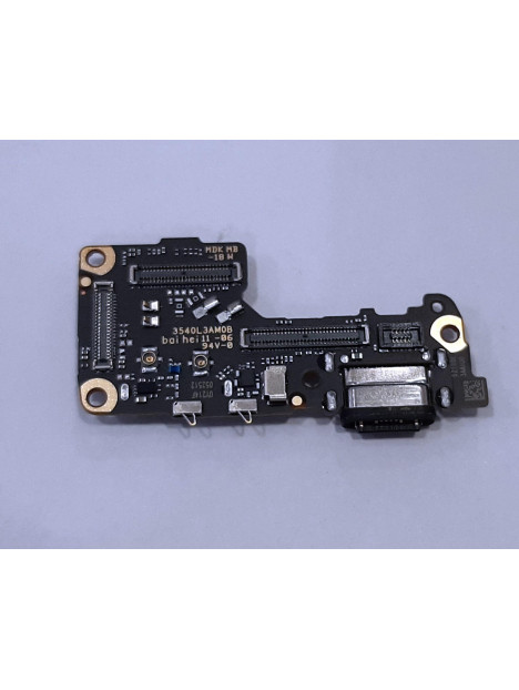 Flex puerto carga mas lector sim para Xiaomi MI 12 5G Mi 12X 56000100L300 Service Pack