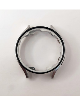 Carcasa central o marco plata para Samsung Watch 6 44mm R940 R945 calidad premium