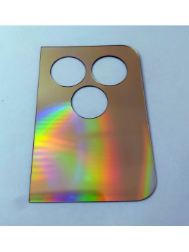 Cristal trasero camara dorado para Realme C51 RMX3830 calidad premium