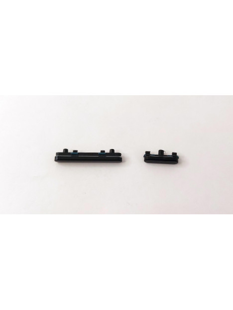 Set 2 botones negros para Google Pixel 6 calidad premium