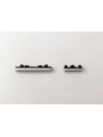 Set 2 botones platas para Google Pixel 6 Pro calidad premium
