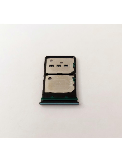 Soporte o bandeja dual sim azul para Oppo Find X5 Lite CPH2371 calidad premium