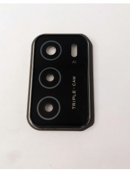 Cubierta camara plata para Oppo A54S CPH2273 calidad premium