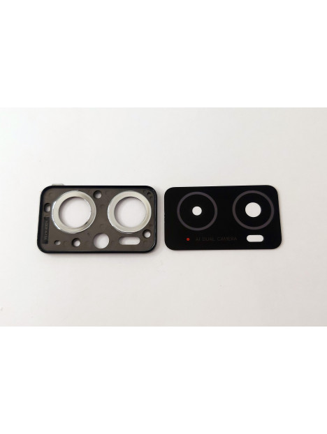Cubierta camara negra para Oppo A76 CPH2375 calidad premium
