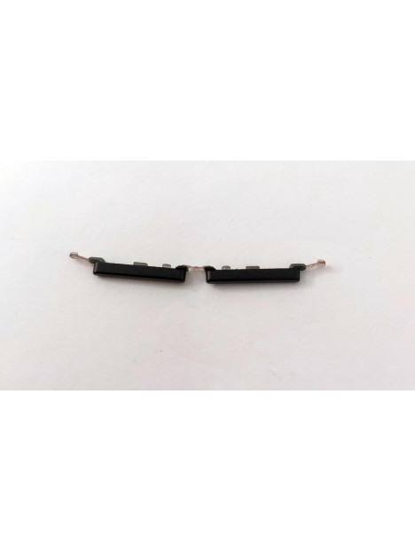Boton volumen negro para Oppo A76 CPH2375 calidad premium