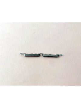 Boton volumen azul para Oppo A76 CPH2375 calidad premium