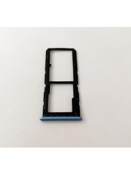 Soporte o bandeja dual sim azul para Oppo A76 CPH2375 calidad premium