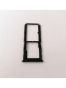Soporte o bandeja dual sim negra para Oppo A76 CPH2375 calidad premium