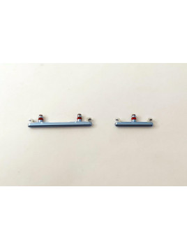 Set 2 botones platas para Oneplus 8T calidad premium