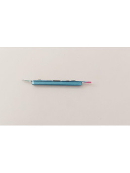 Boton volumen azul para Motorola Moto G22 XT2231 calidad premium