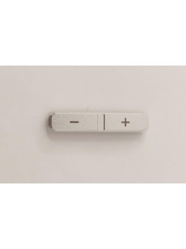 Boton volumen plata para Blackview Oscal S80 calidad premium