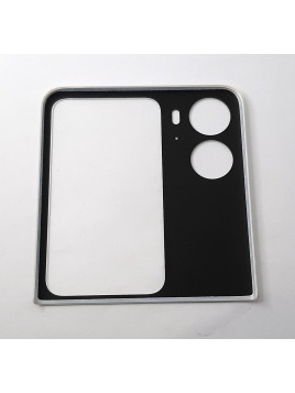 Tapa trasera o tapa bateria blanca para Oppo Find N2 Flip CPH2437