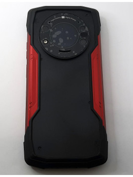 Carcasa trasera o tapa trasera roja negra para Cubot King Kong Star calidad premium