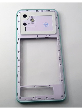 Carcasa trasera o marco verde para Cubot Note 21 calidad premium