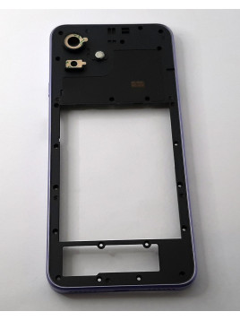 Carcasa central o marco purpura para Cubot Note 50 calidad premium