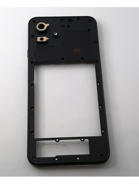 Carcasa central o marco negro para Cubot Note 50 calidad premium