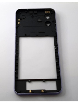 Carcasa central o marco purpura para Cubot Note 40 calidad premium