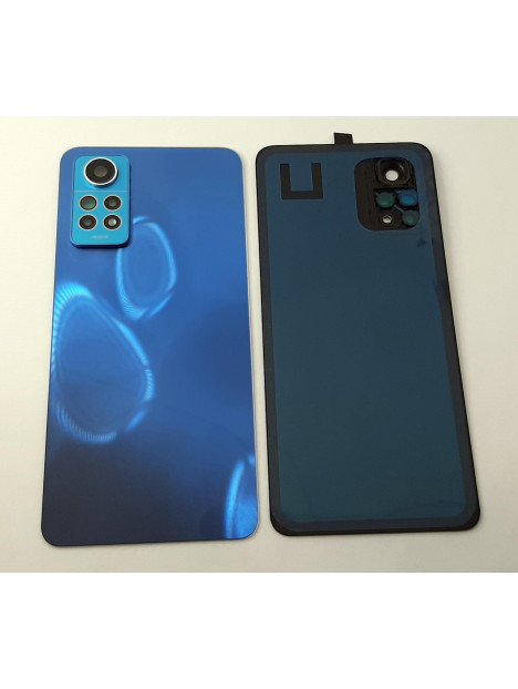 Tapa trasera o tapa bateria azul para Xiaomi Redmi Note 12 Pro 4G CSL mas cubierta camara