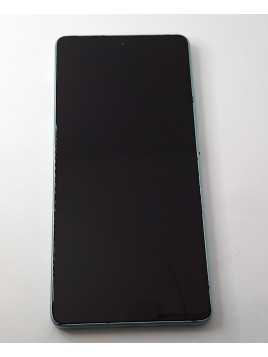 Pantalla lcd para Xiaomi Redmi Note 13 5G mas tactil negro mas marco verde calidad prermium