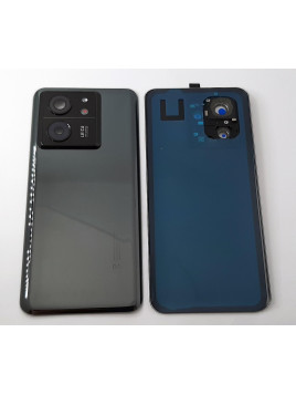 Tapa trasera o tapa bateria negra para Xiaomi 13T 13T Pro mas cubierta camara