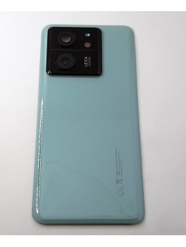 Tapa trasera o tapa bateria verde para Xiaomi 13T 13T Pro mas cubierta camara