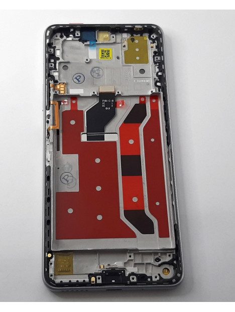 Pantalla lcd para Huawei Nova 11i mas tactil negro mas marco plata calidad premium