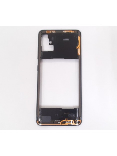 Carcasa central o marco negro para Samsung Galaxy A51 A515F A515 calidad premium