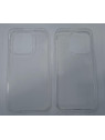 Funda protectora trasera transparente 0.5mm para IPhone 15 Pro A2848 A3101 A3102 A3104
