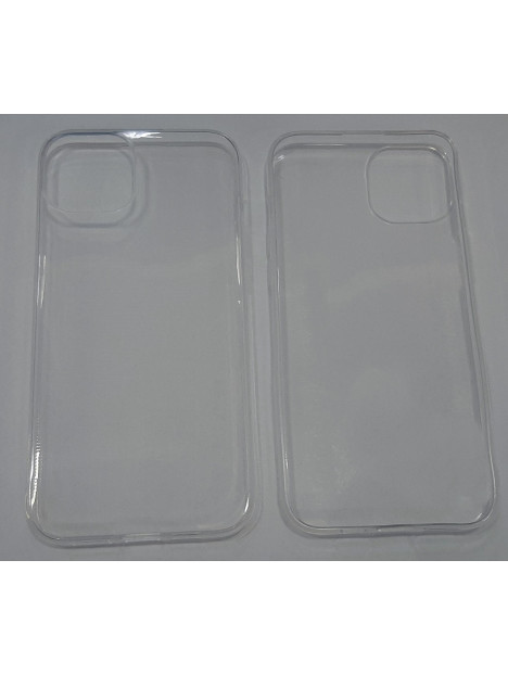 Funda protectora trasera transparente 0.5mm para IPhone 15 Plus A3094 A2847 A3093 A3096