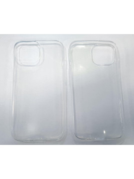 Funda protectora trasera transparente 0.5mm para IPhone 15 A3090 A2846 A3089 A3092
