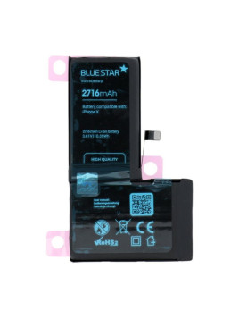 Bateria para IPhone X A1865 A1901 A1902 2716mAh Blue Star