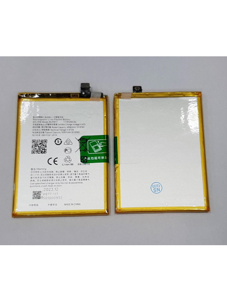 Bateria BLP877 4890mAh para Realme 8i 5G RMX3151 Realme C33 RMX3624 Realme C31 RMX3501 Realme C35 RMX3511
